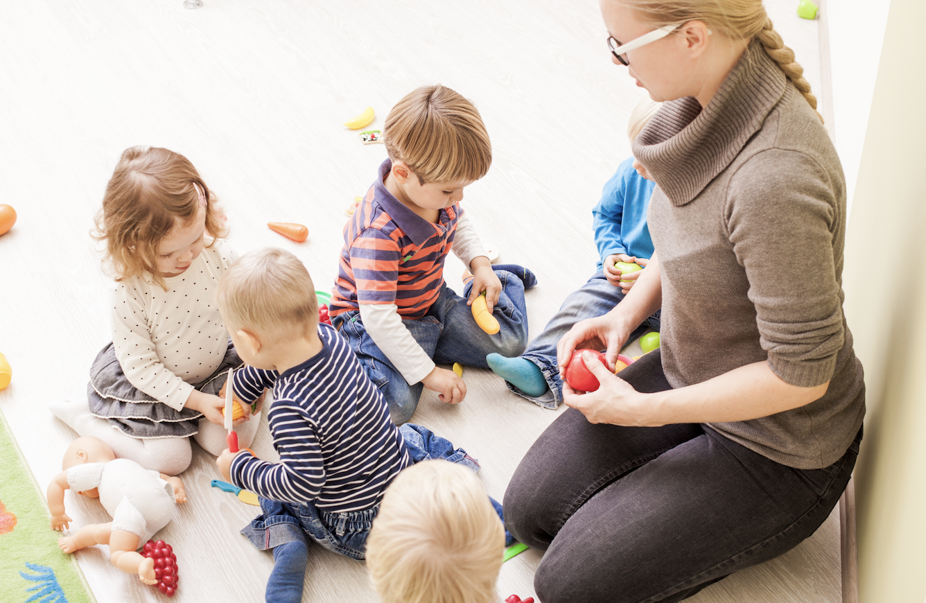 Caregivers of children in nurseries